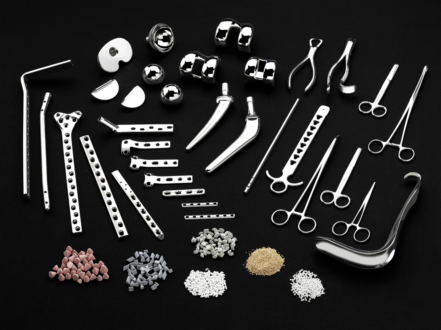 Medical parts overview